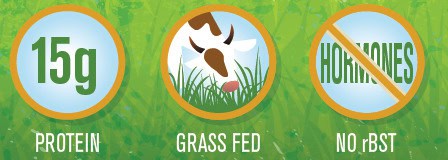 15g protein | Grass-fed | No rBST