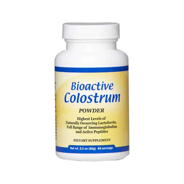 bioactive colostrum bottle