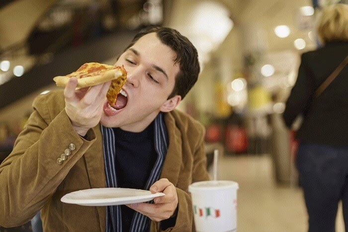 Pizza tastes good, but it's not great for your health.