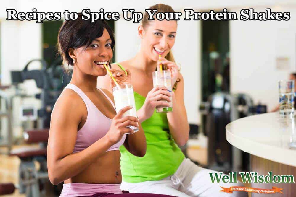 whey protein shake