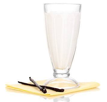 vanilla-flavored fruit protein shakes
