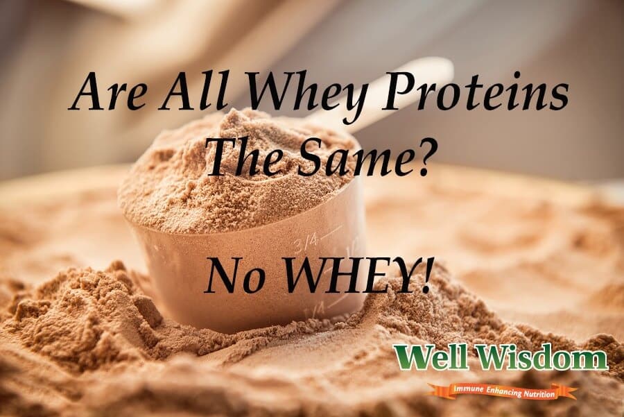 Are All Whey Proteins The Same? No WHEY!