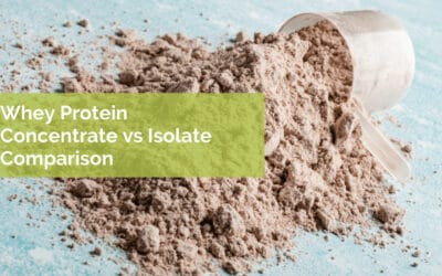 Whey Protein Isolate vs Concentrate Comparison