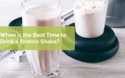 When to Drink a Protein Shake