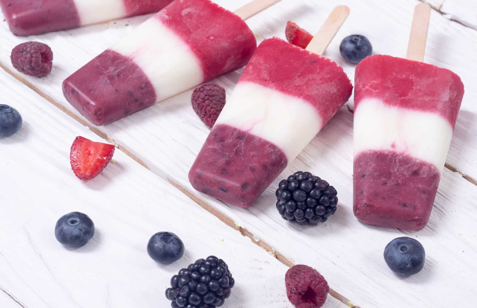 Red White and Blue Dessert Dr. Mohrs Chocolate Chip Ice Cream Shake