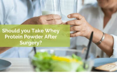 Should You Take Whey Protein Powder After Surgery?