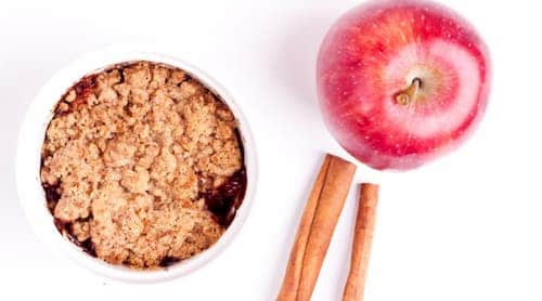 Glutamine Apple Crumble