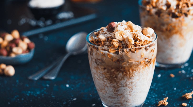 peanut butter overnight oats