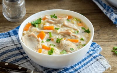 Creamy Turkey & Wild Rice Soup