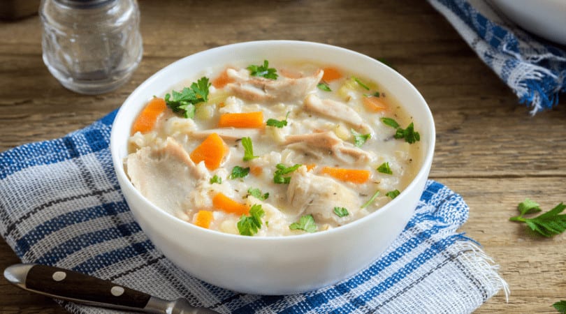 Creamy Turkey & Wild Rice Soup