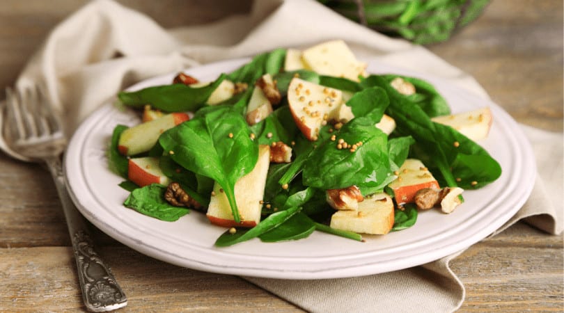 Bean and tuna salad recipe Harvest spinach salad